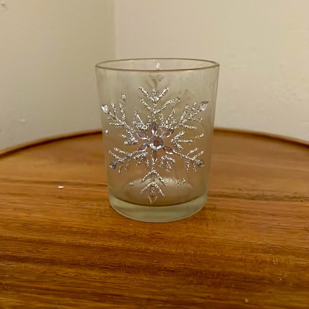 Snowflake Tealight Candle Holder